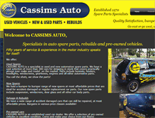 Tablet Screenshot of cassimsauto.co.za